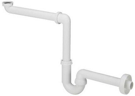 606220 Трубный сифон 1¼ x 32 для экономии места, пластик, модель 5729