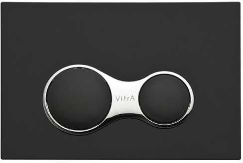 740-0411 Клавиша смыва для 740-XXXX, цвет матовый чёрный