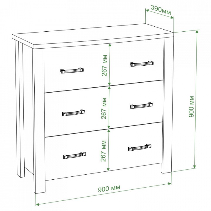 Комод Бартоло КМД