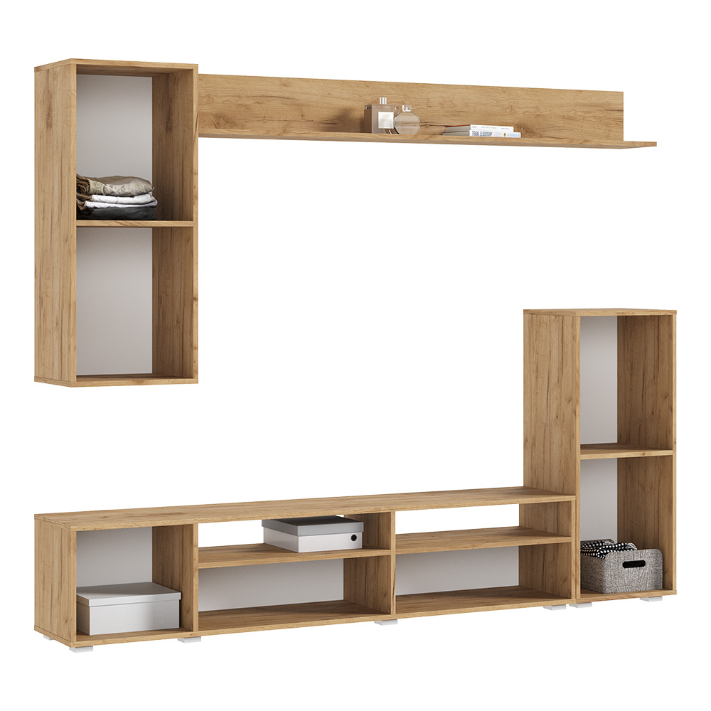 Гостиная Верона, Графит, Дуб крафт Гостиная Верона, Графит, Дуб крафт