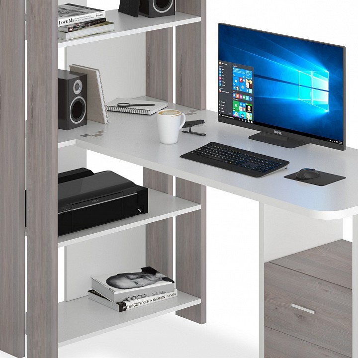 Стол компьютерный Домино Lite СТЛ-ОВ+С120Р