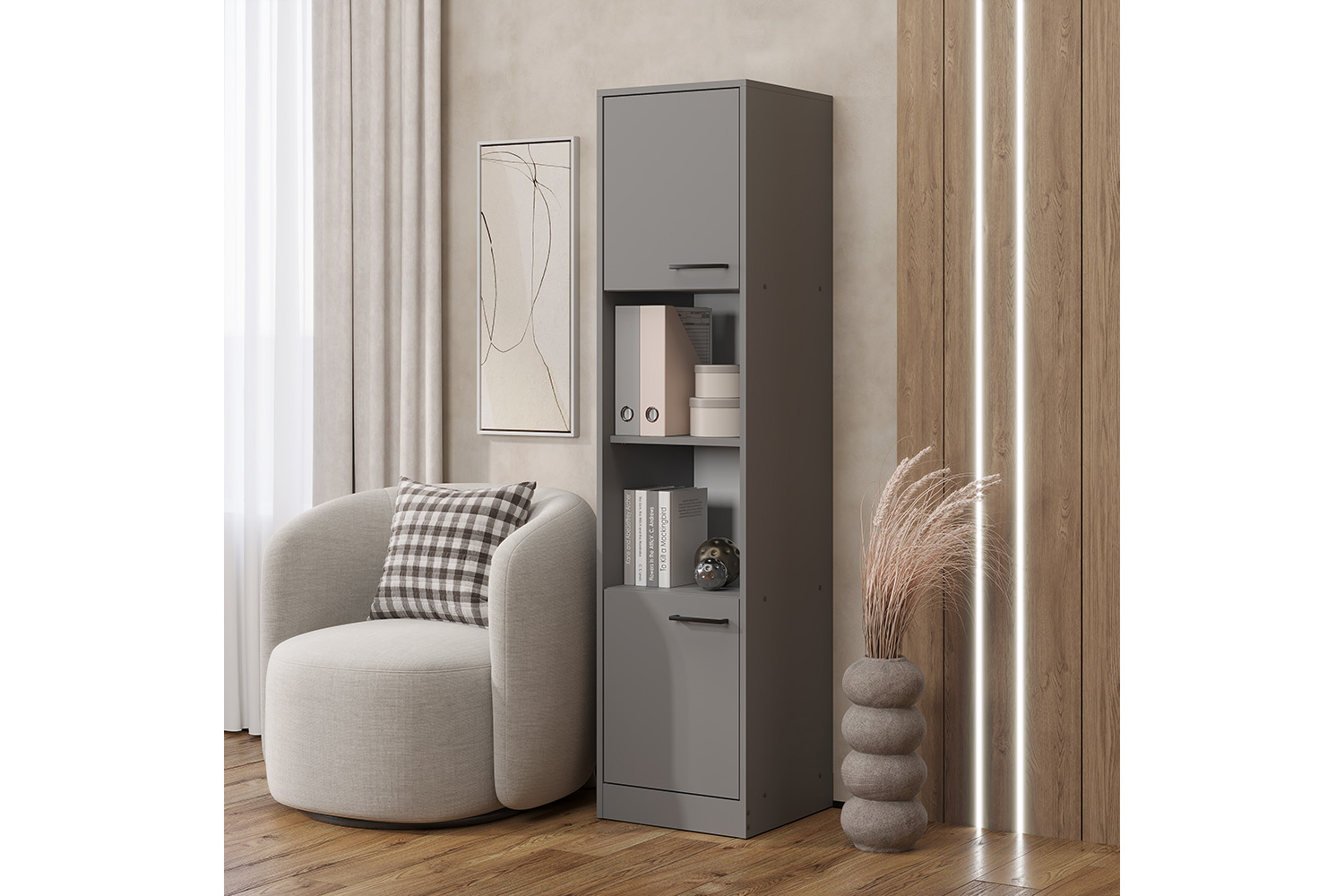 Пенал "Дебют", Графит