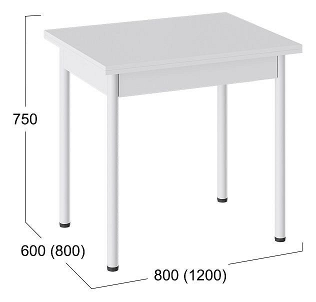 Стол обеденный с опорой Родос