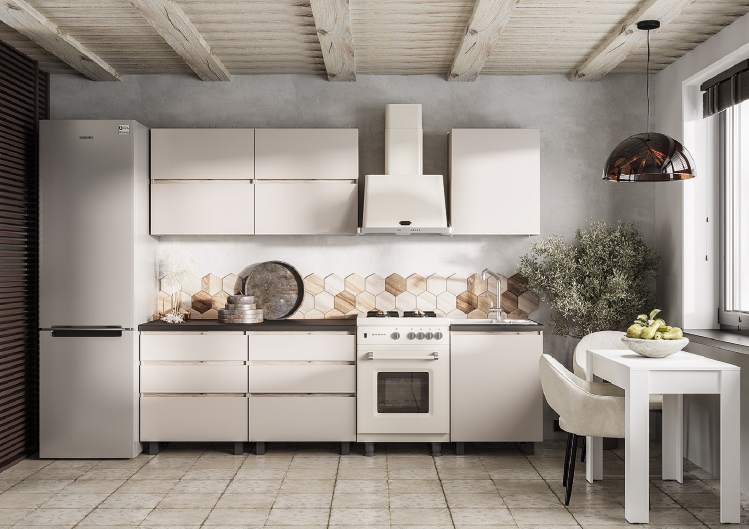 Готовая кухня Берген Лайт 2.0 м Готовая кухня Берген Лайт 2.0 м