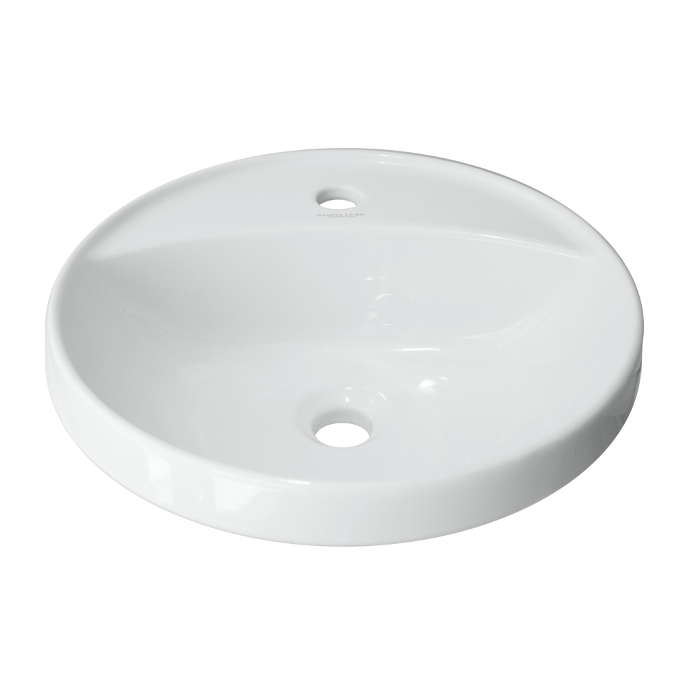 ART INSIDE Умывальник врезной 43 ВКС Белый S1 (WB.IN/Art/43-C/WHT.G/S1)