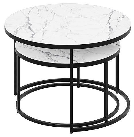 Набор из 2 столов журнальных