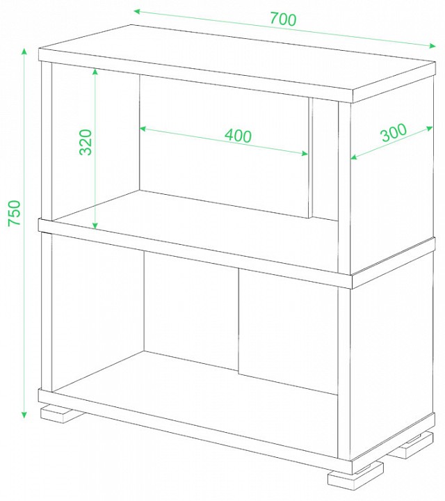 Стеллаж СБ-10/2