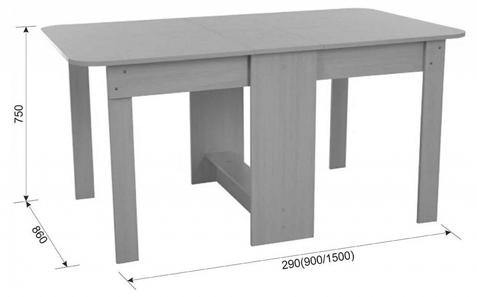 Стол обеденный ПВХ