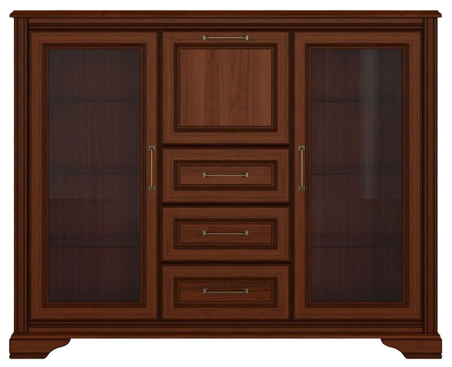 Тумба-витрина Стилиус KOM2W1B3S Тумба-витрина Стилиус KOM2W1B3S