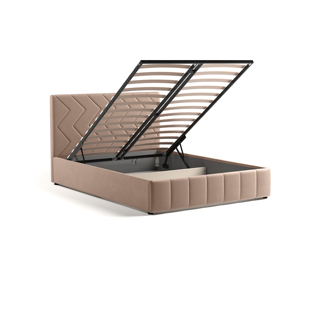 Кровать Милана 180 бежевая