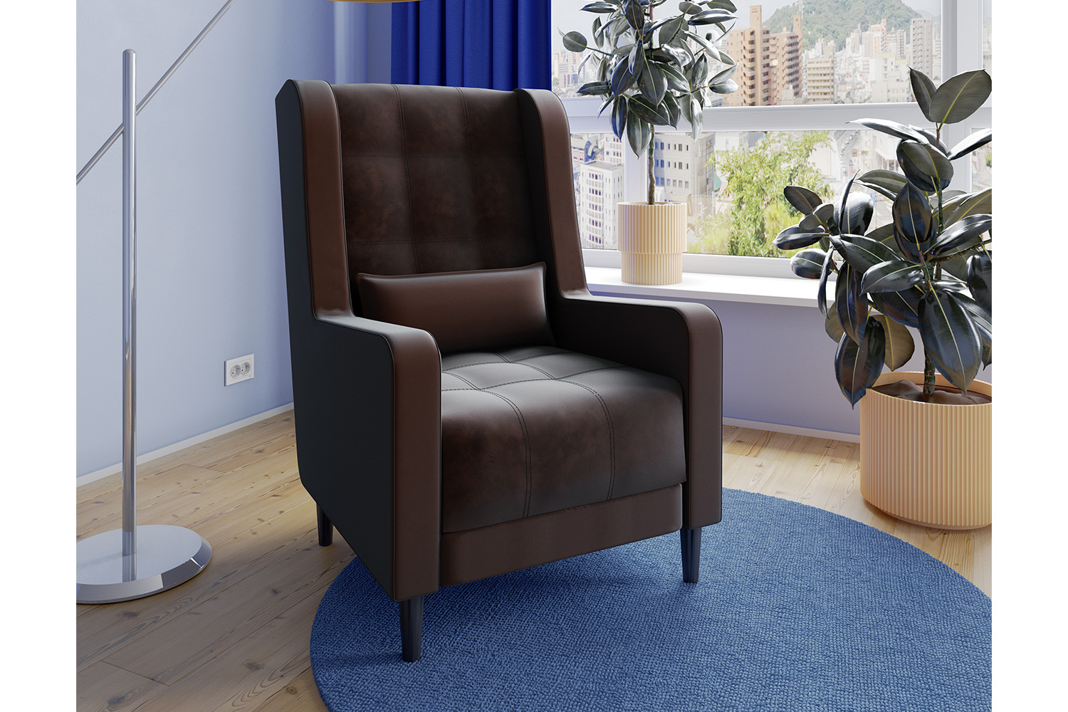 Кресло Корк, Коричневый