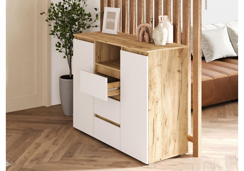 Тумба комбинированная Элла КМ 01