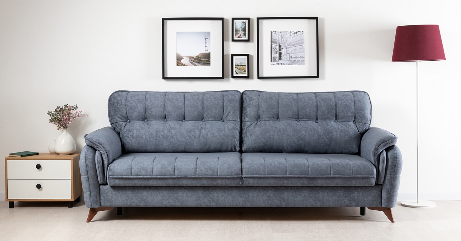 Диван кровать Дорис, Синий Диван кровать Дорис, Синий