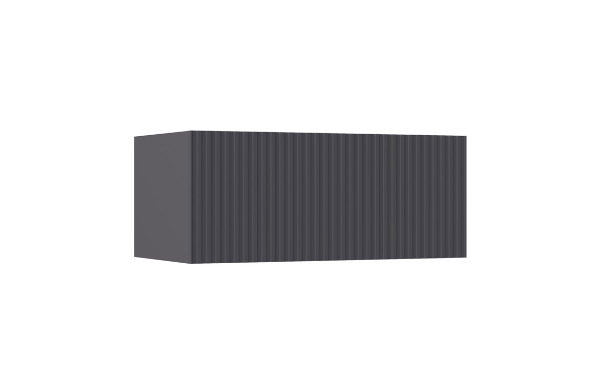 Тумба навесная №2 Оливия, Графит, Графит Софт