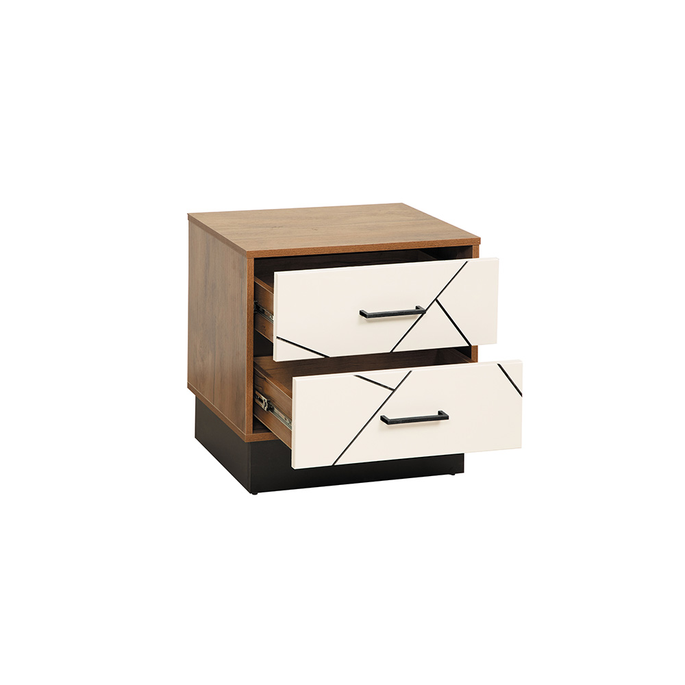 Тумба прикроватная Гамма 54.19, Таксония, Белый