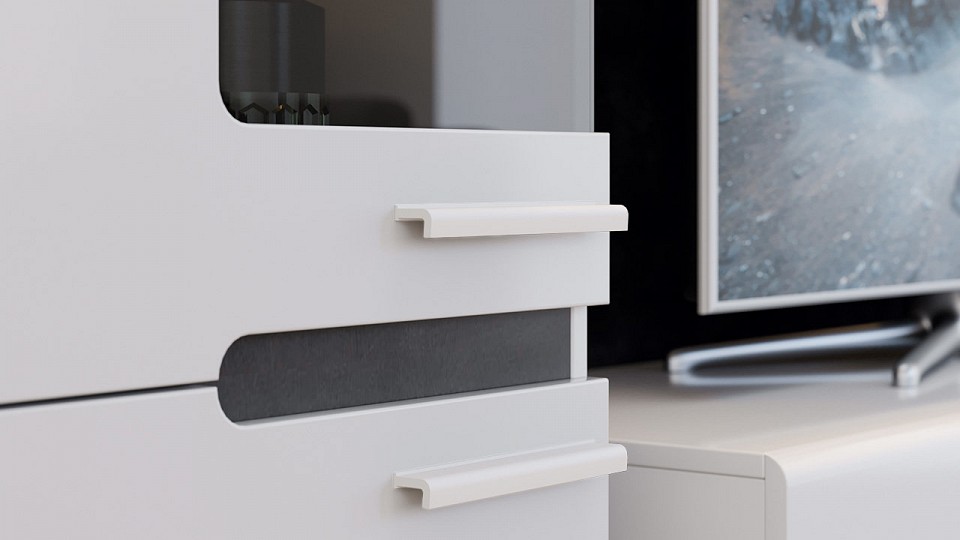 Шкаф-витрина Фьюжн ТД-260.07.25