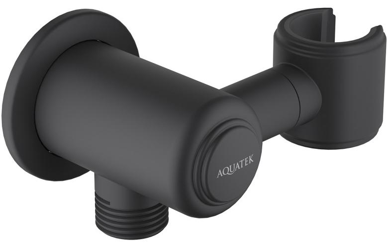 AQ2462MB КЛАССИК шланговое подсоединение с держателем, матовый черный