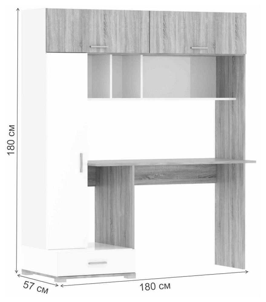 Стол компьютерный Бишоп 1