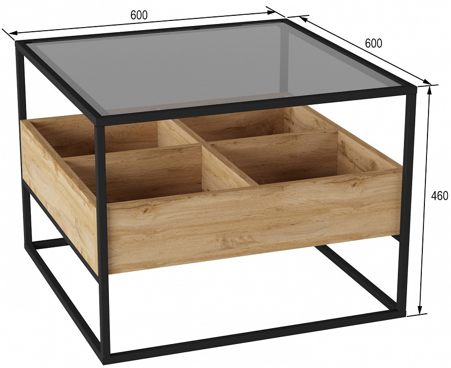 Стол журнальный Кассо СЖ01