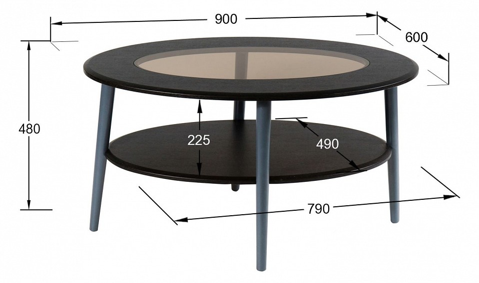 Стол журнальный Эль СЖС-01