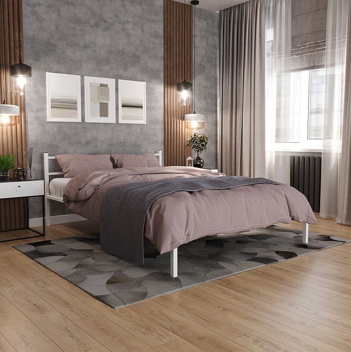 Кровать полутораспальная Фади 04