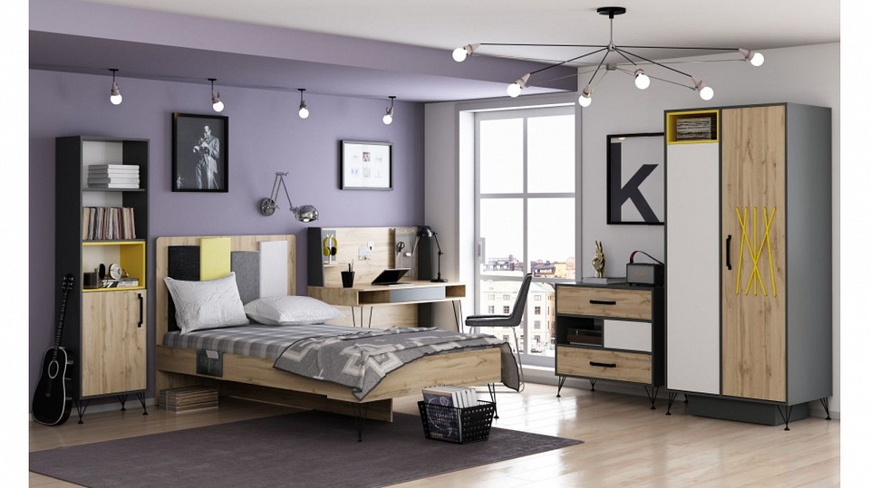 Шкаф платяной Нобира