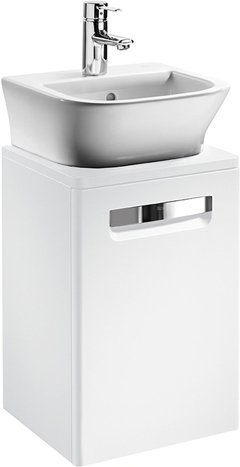 ZRU9302735 GAP Модуль для раковины 45 см, белый ПВХ правый