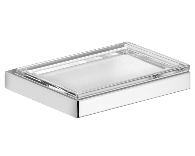 11155019000 EDITION 11 Мыльница настенная, со съемной хрустальной мыльницей, хром