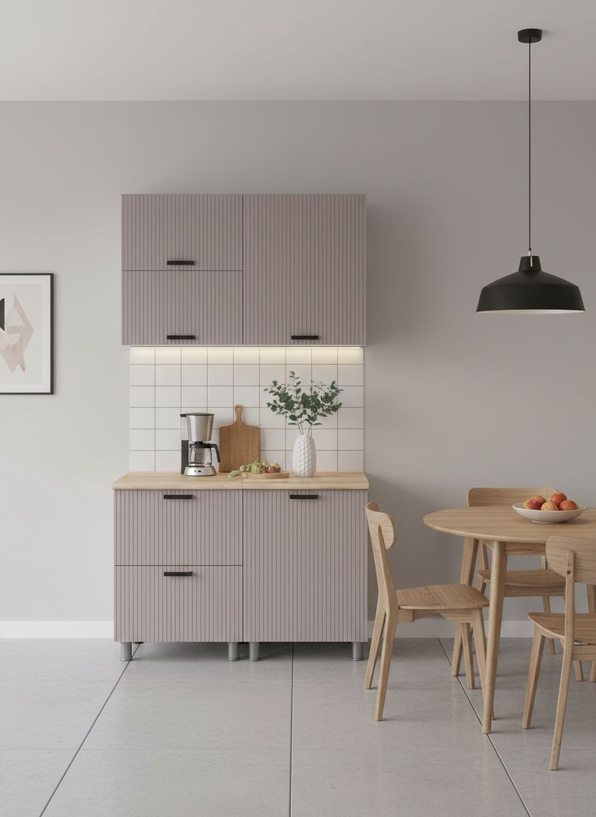 МК Аленушка 1,2м с ящ.в 2 Лотос Кашемир,скоба антрацит,сонома