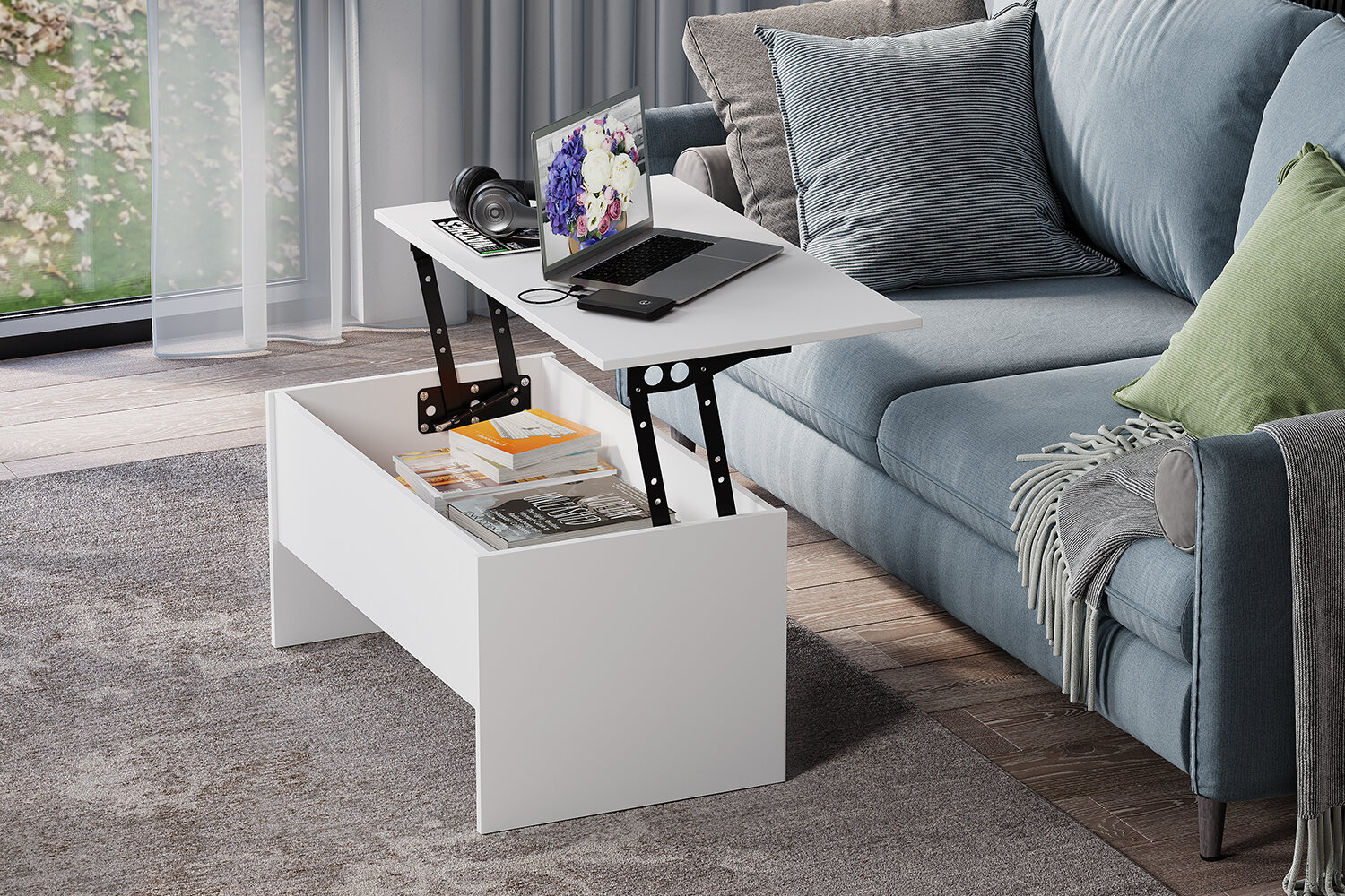 Стол журнальный раскладной Эко