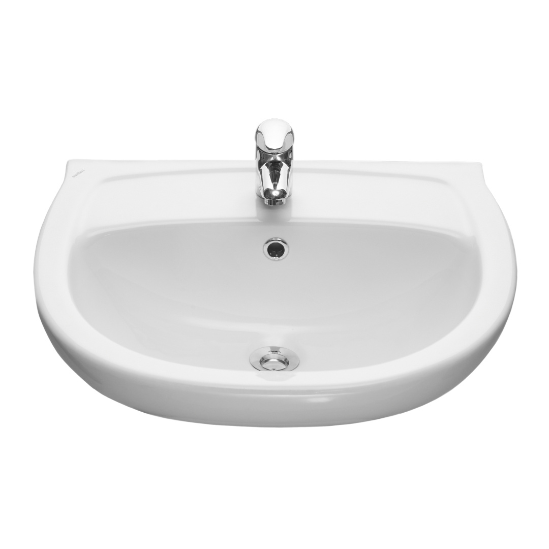 131115S0011B0 Умывальник Версия с переливом белый 565х455 131115S0011B0 Умывальник Версия с переливом белый 565х455