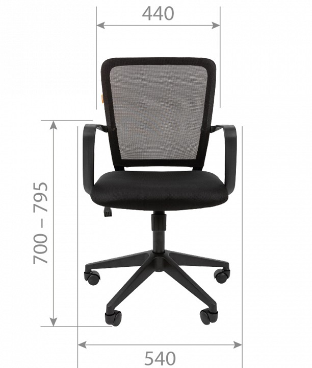 Кресло компьютерное Chairman 698