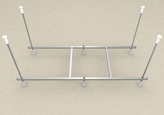 Сборный каркас к ванне Ника 170см (шпильки)