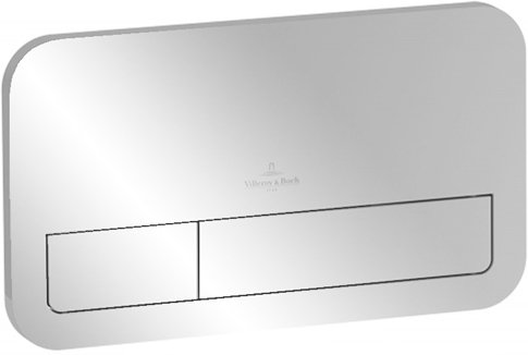 9224 9061 ViConnect клавиша смыва двухрежимная, пластик ABS, хром 9224 9061 ViConnect клавиша смыва двухрежимная, пластик ABS, хром