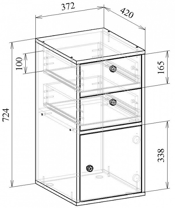 Тумба Прайм-21-4