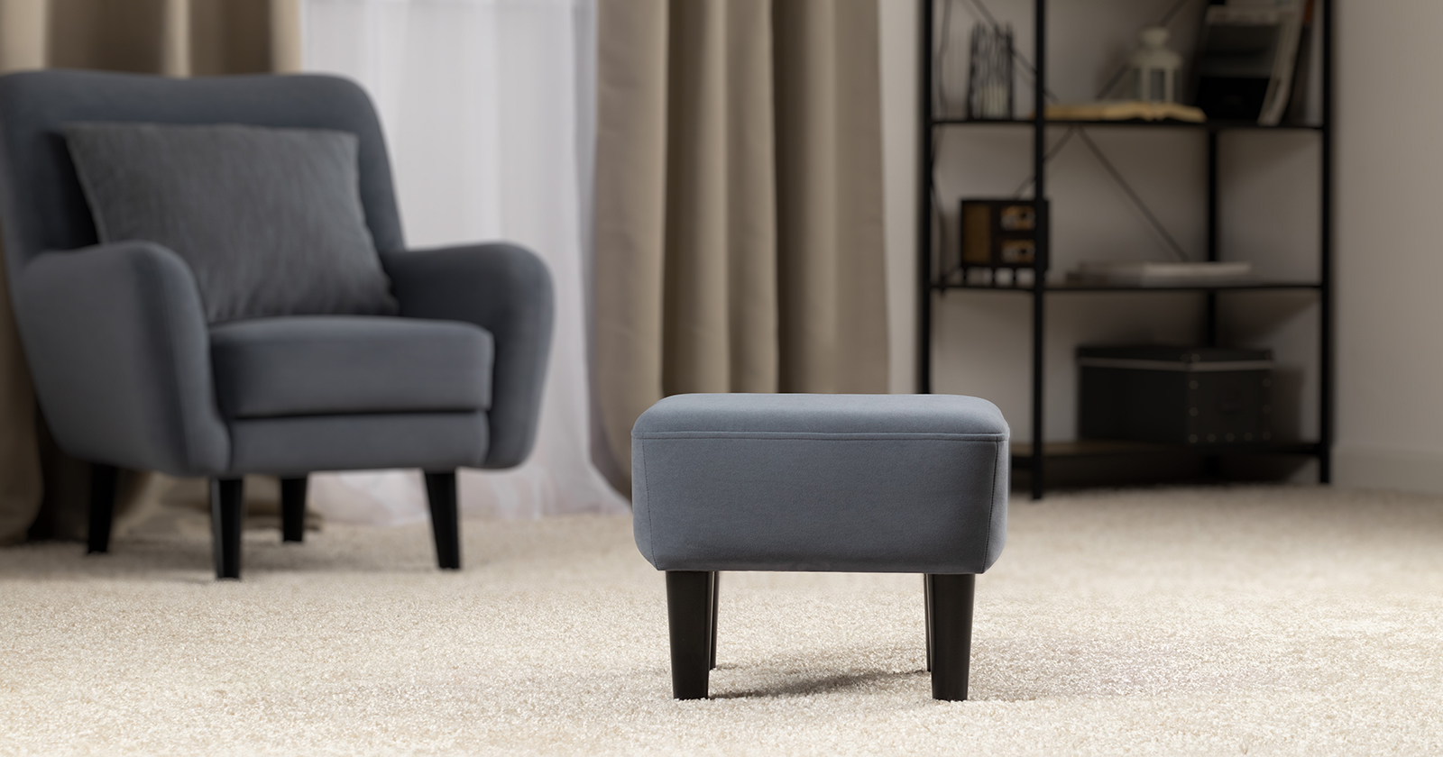 Пуф Дакота Синий