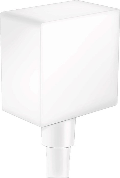 26455700 HG Fixfit Square шланговое подсоединение матовый белый 26455700 HG Fixfit Square шланговое подсоединение матовый белый