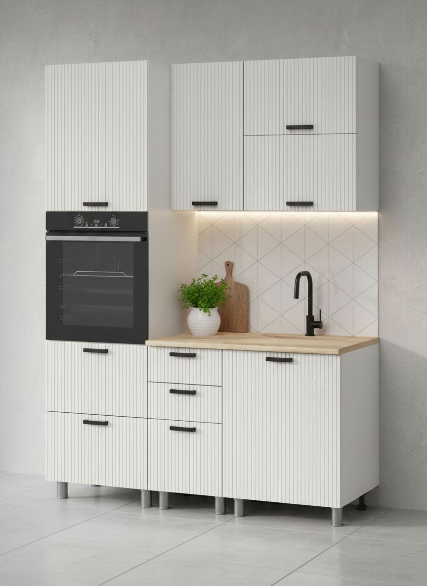 МК Аленушка 1,6м ПД 2 Лотос Молочный,скоба антрацит,сонома