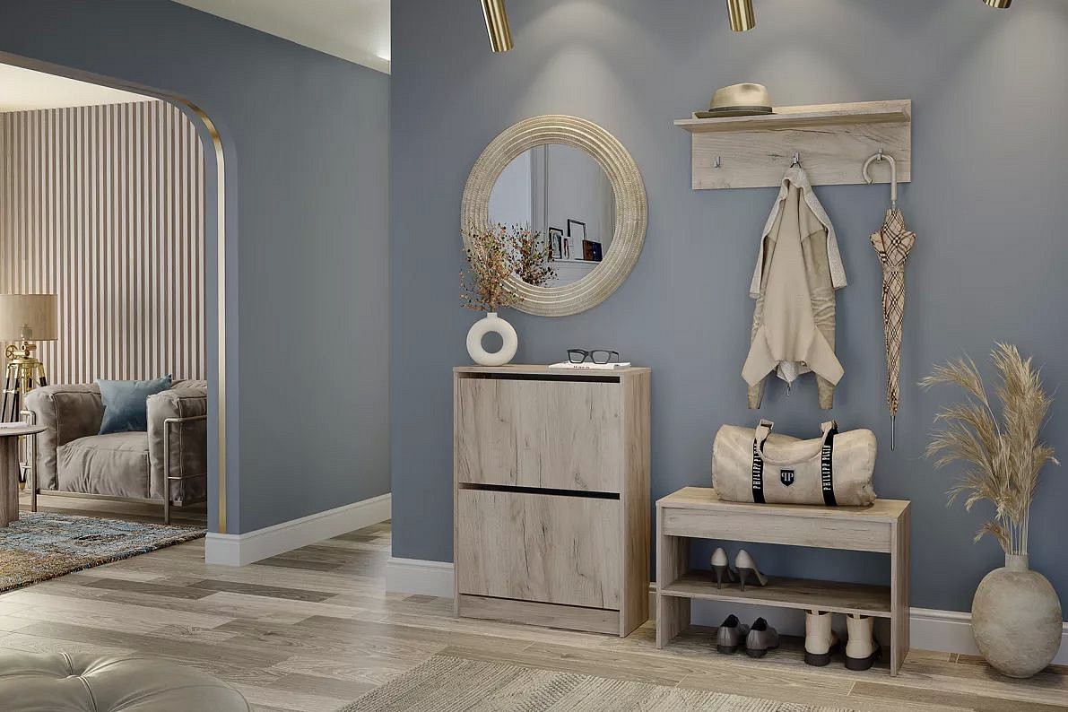 Стенка для прихожей Лофт 117.12