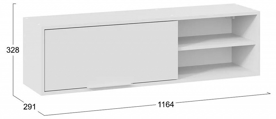 Полка комбинированная Марли Полка комбинированная Марли