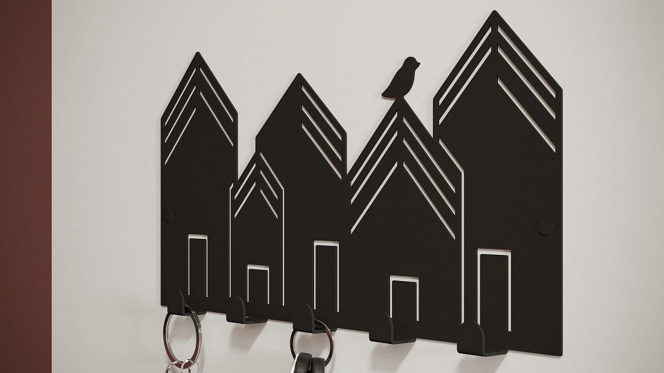 Вешалка настенная Хигс ДМ01