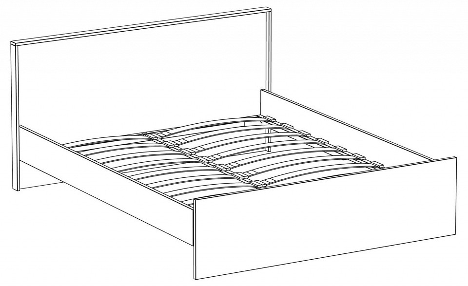 Кровать двуспальная Village