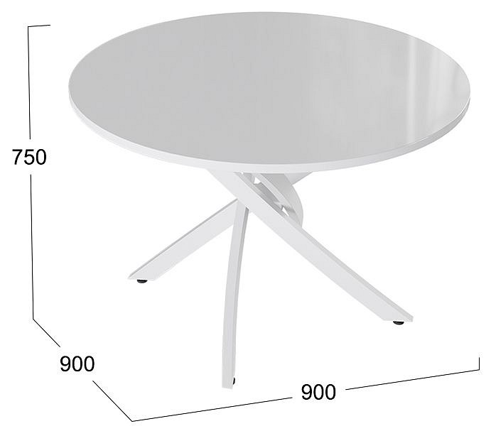 Стол обеденный Diamond Тип 2