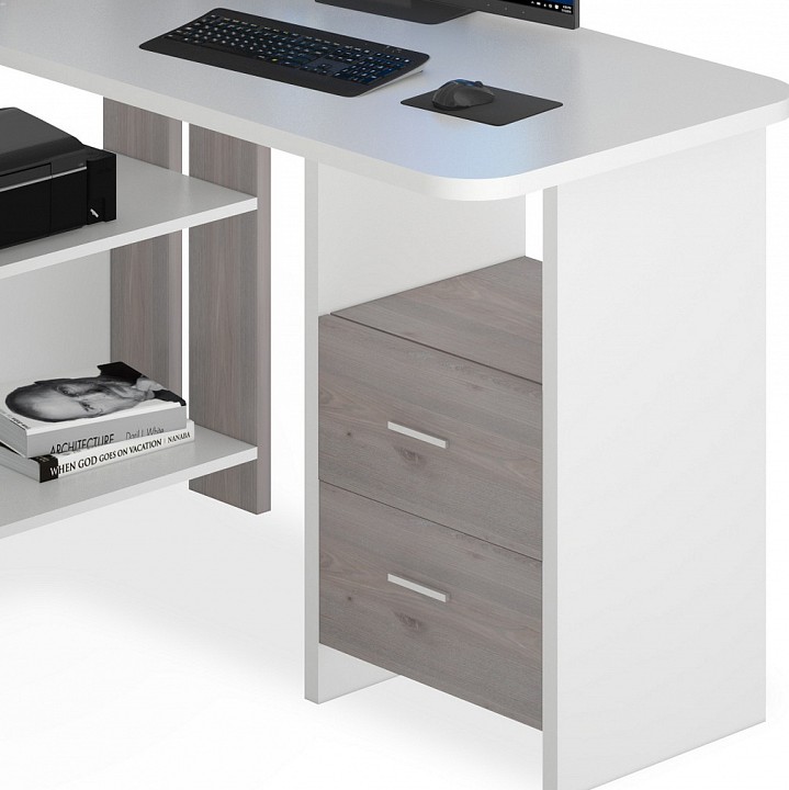 Стол компьютерный Домино Lite СТЛ-ОВ+С100Р