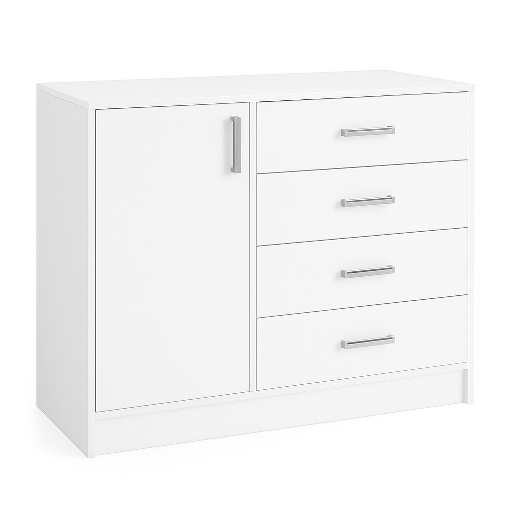Комод большой Катрин 6, белый