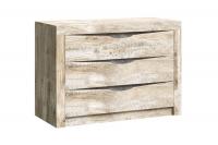 Комод Ривьера дуб юкон / бетон темный