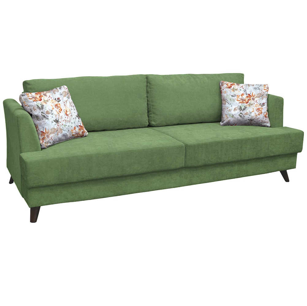 Диван кровать Дамаск, Зеленый