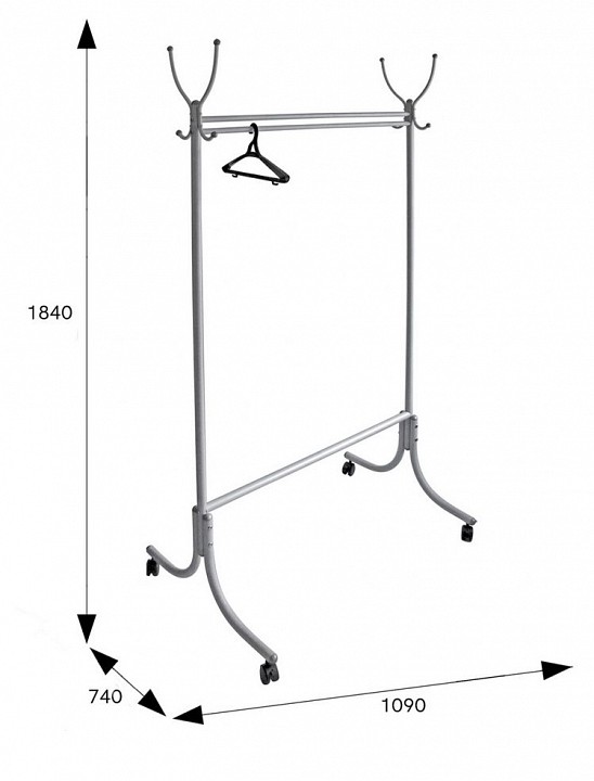 Вешалка гардеробная М 13 Вешалка гардеробная М 13