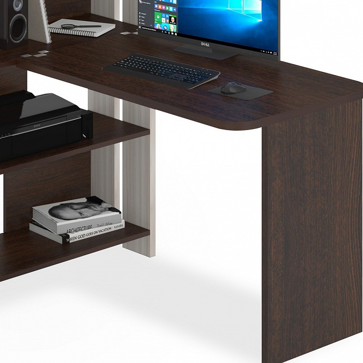 Стол компьютерный Домино Lite СТЛ-ОВ+С100Р