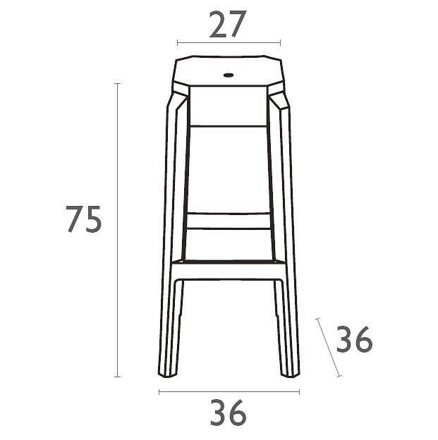 Табурет барный Fox